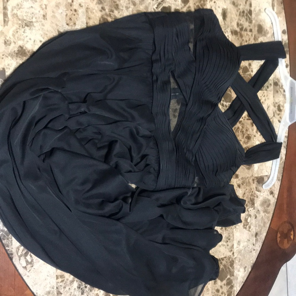 Long black dress